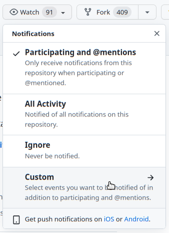 Release Notification